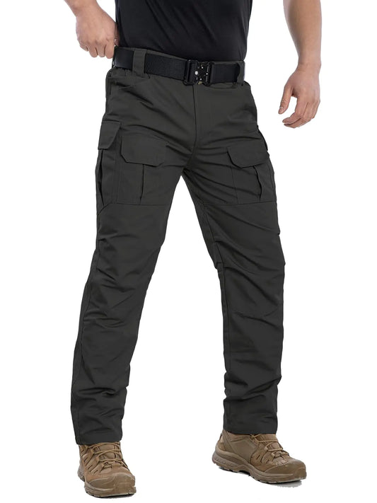 VORVEX RECON™ Men’s Tactical Cargo Pants — Rip-Stop, Waterproof, Lightweight Outdoor Workwear